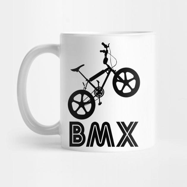 BMX Silhouette (Black) by Paulychilds